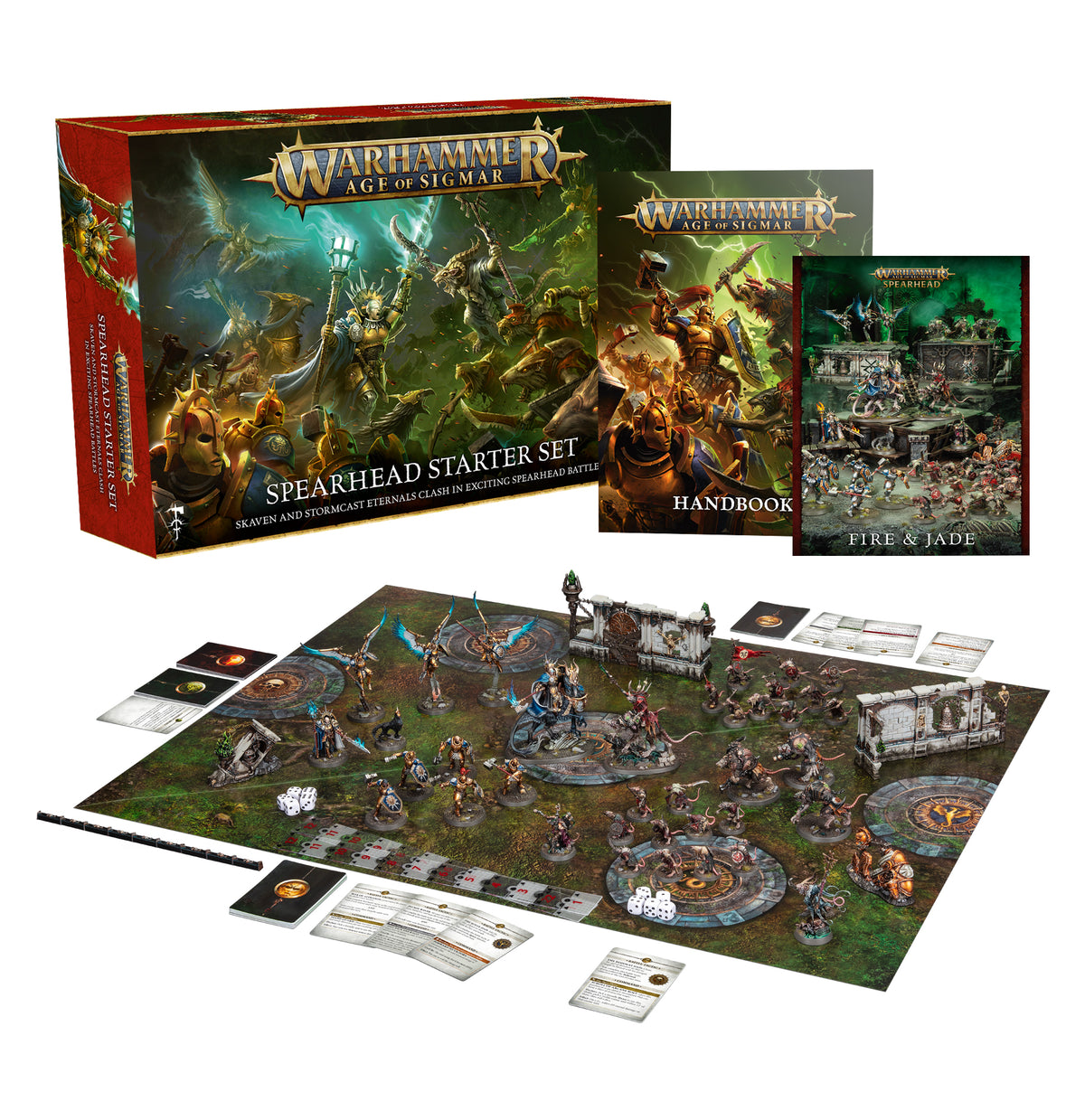 AGE OF SIGMAR: PONTA DE LANÇA STARTER SET ENG