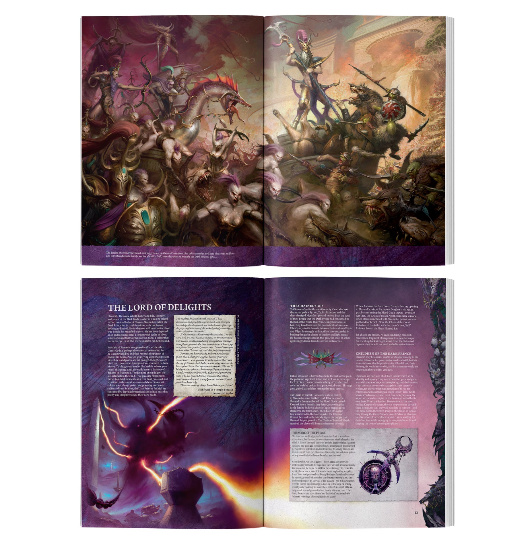 BATTLETOME: HEDONITES OF SLAANESH (ENG)