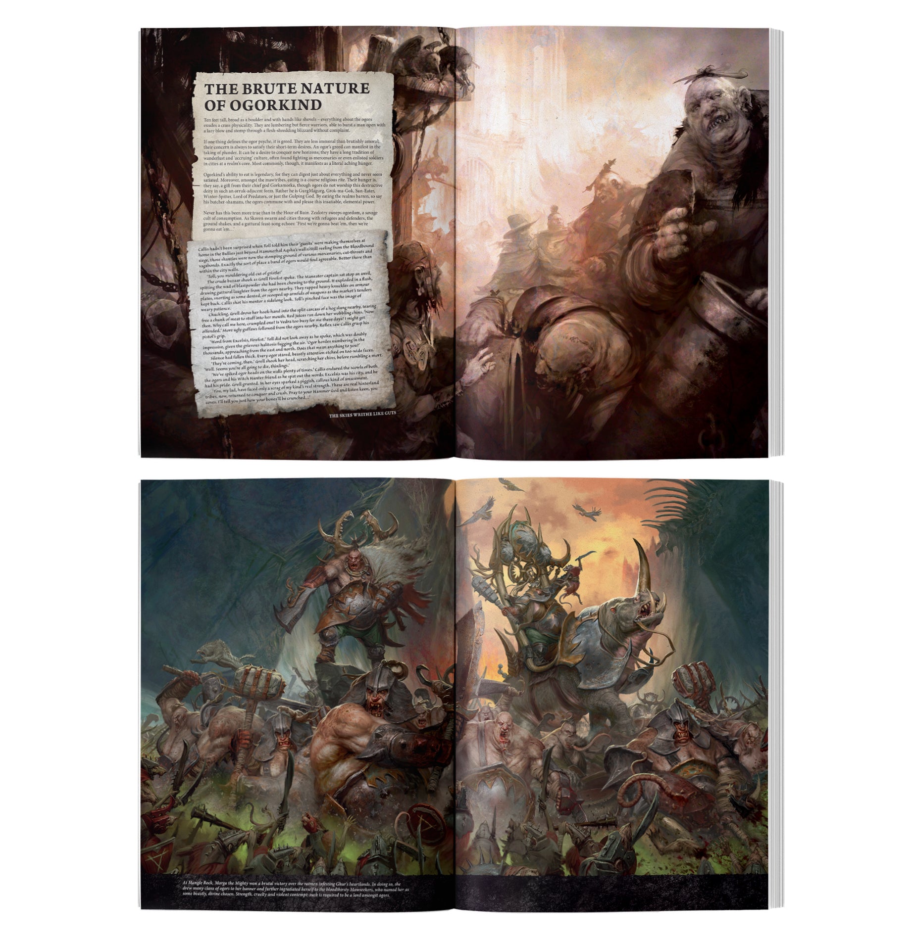 Destruction Battletome: Ogor Mawtribes (Inglés)
