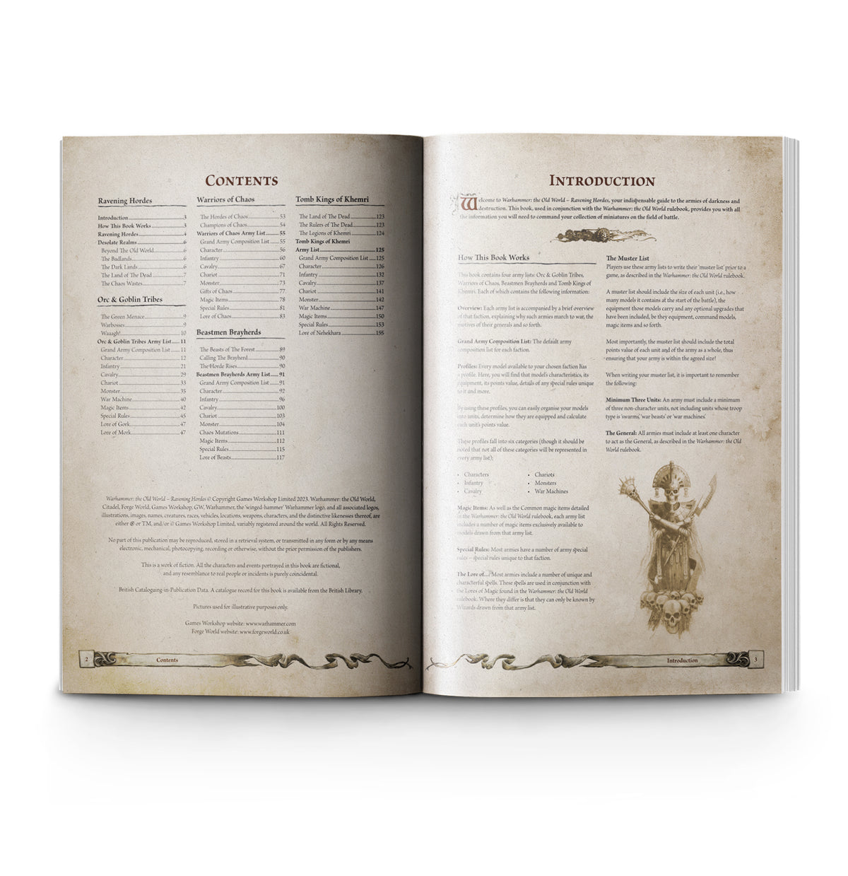 THE OLD WORLD: RAVENING HORDES (ENG)
