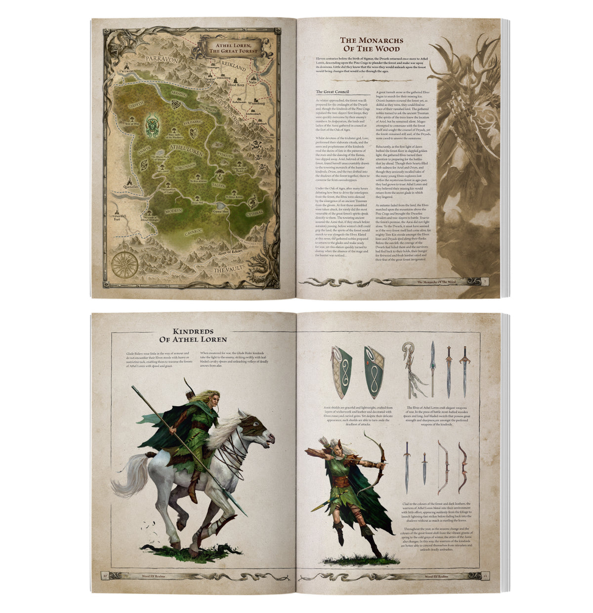 DIÁRIO ARCANO: WOOD ELF REALMS