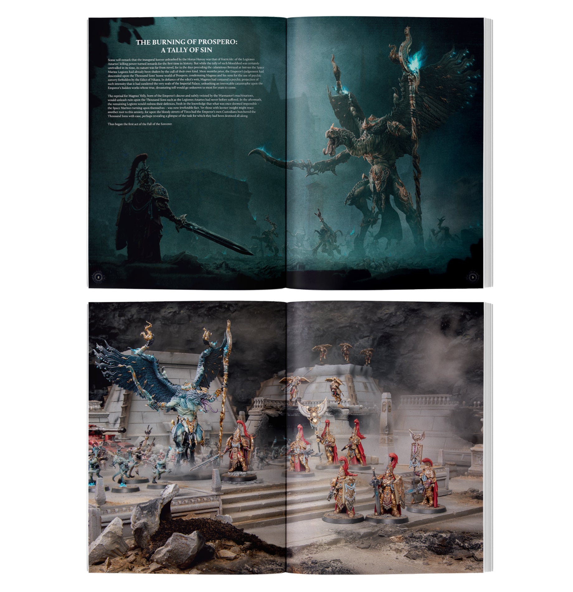Journal Tactica: Prospero Burns – The Judgement Of Valdor (Inglés)