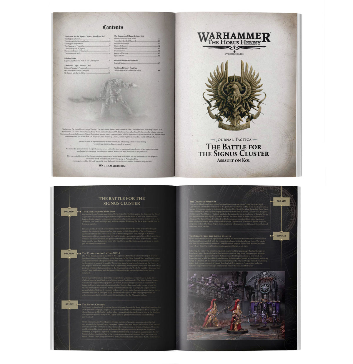 Journal Tactica: The Battle for The Signus Cluster – Assault on Kol (Inglés)
