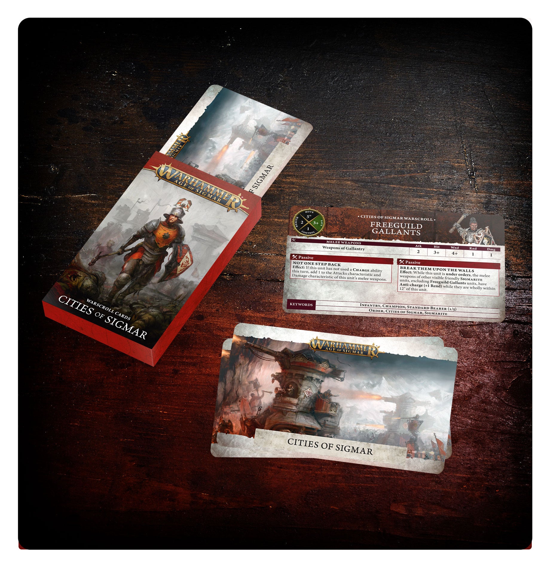 WARSCROLL CARDS: CITIES OF SIGMAR (ENG)