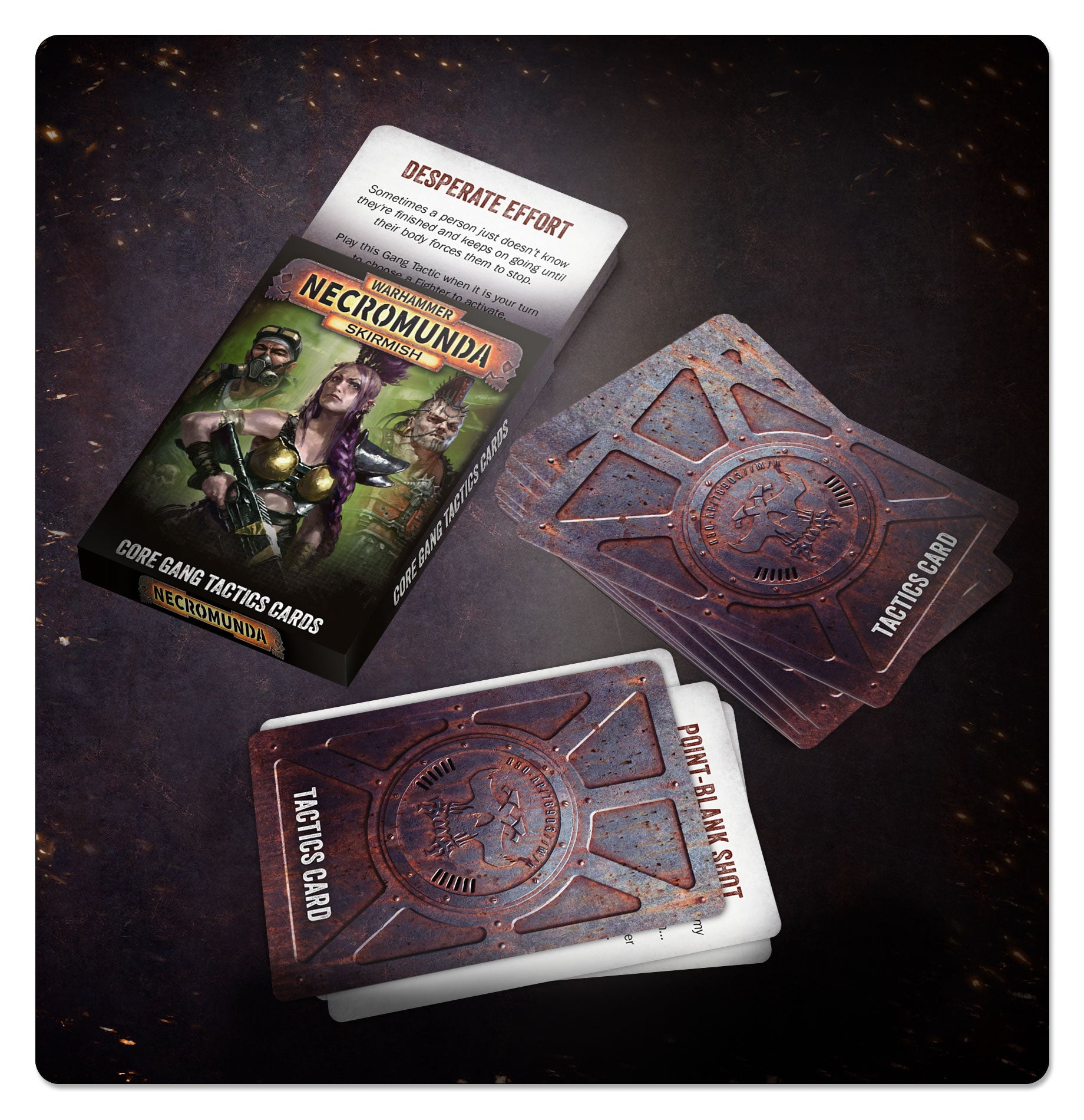 Necromunda Skirmish Core Gang Tactics Cards (Inglés)