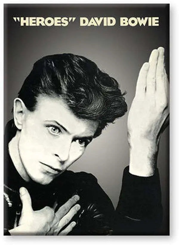 BOWIE HEROES FLAT Imán Frikytopia