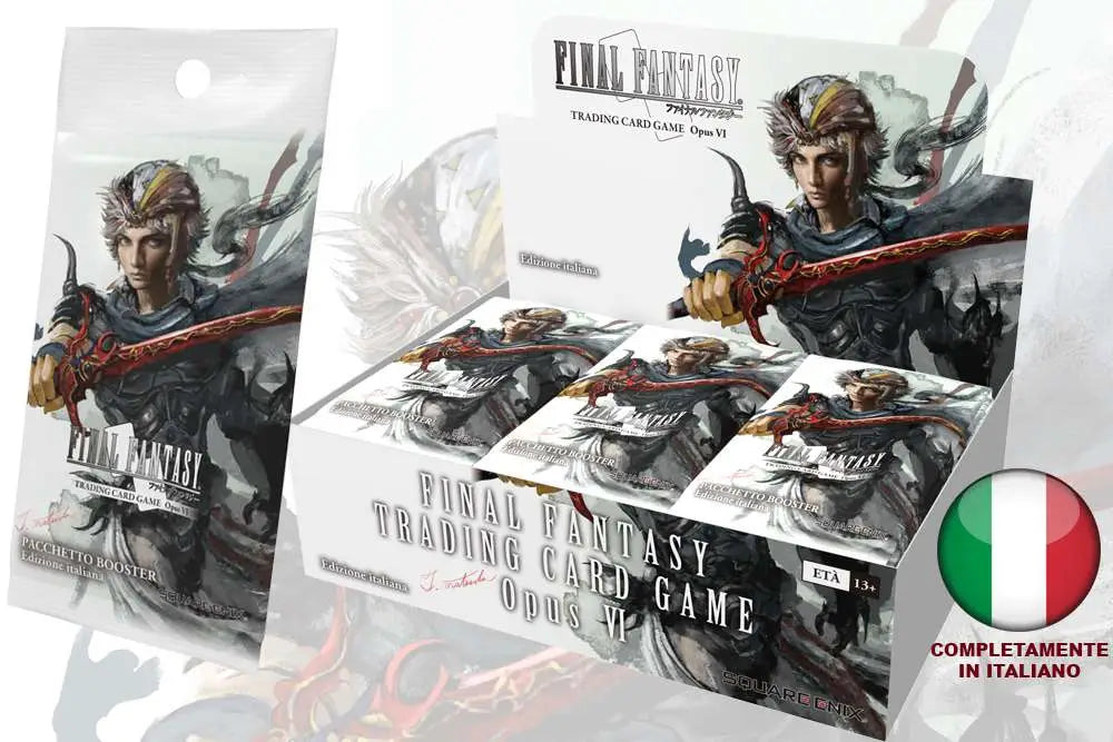 FFTCG OPUS VI BOOSTERS Caja ITALIAN (36) Frikytopia
