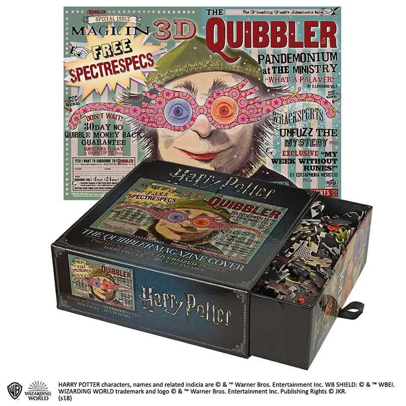 HP THE QUIBBLER MAGAZINE COVER Puzle Frikytopia