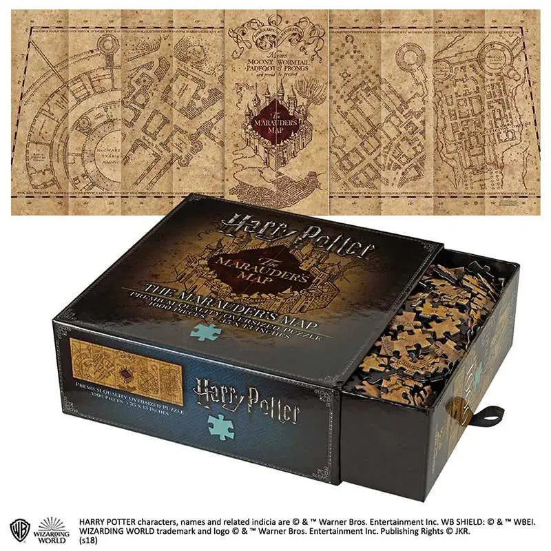 Harry Potter Puzzle The Marauder's Map Cover