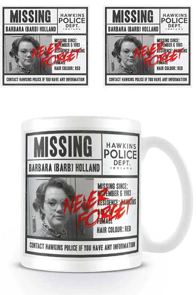 STRANGER THINGS MISSING BARB Taza