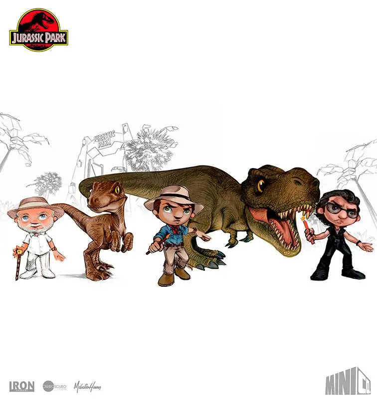 JURASSIC PARK IAN MALCOM MINICO Figura