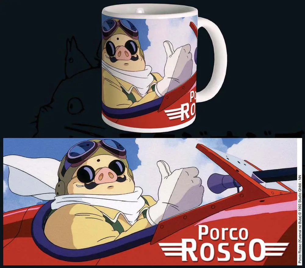 PORCO ROSSO Taza Frikytopia