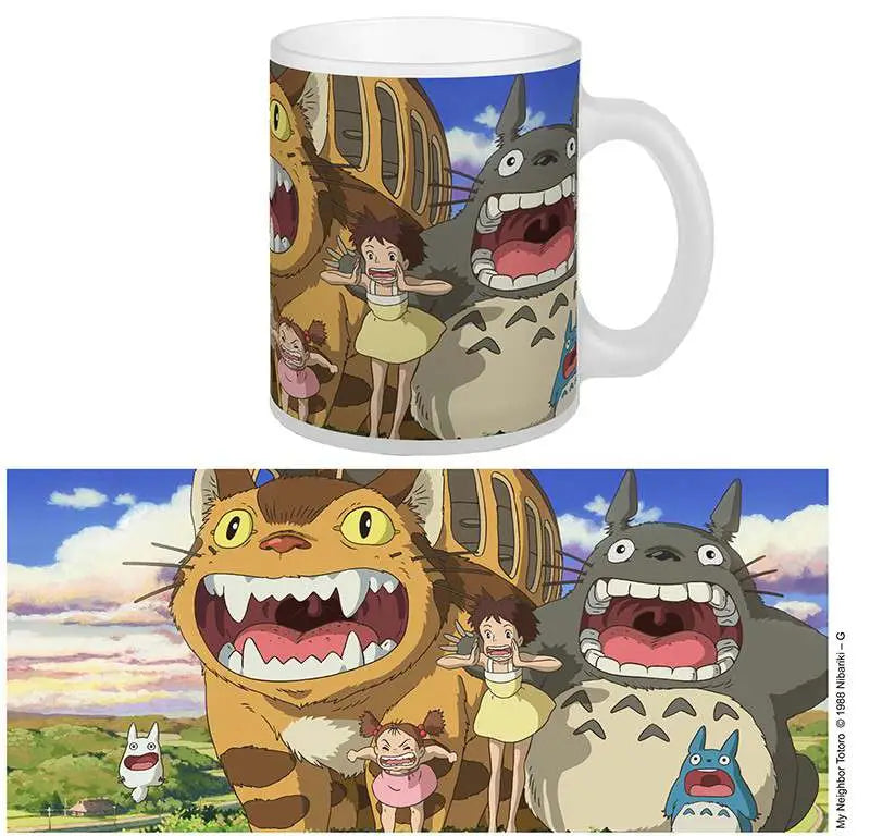 Studio Ghibli Taza Nekobus & Totoro