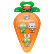 Blister 3 figuras Carrot Pocket POP Tortugas Ninja Donatello Shredder Mi