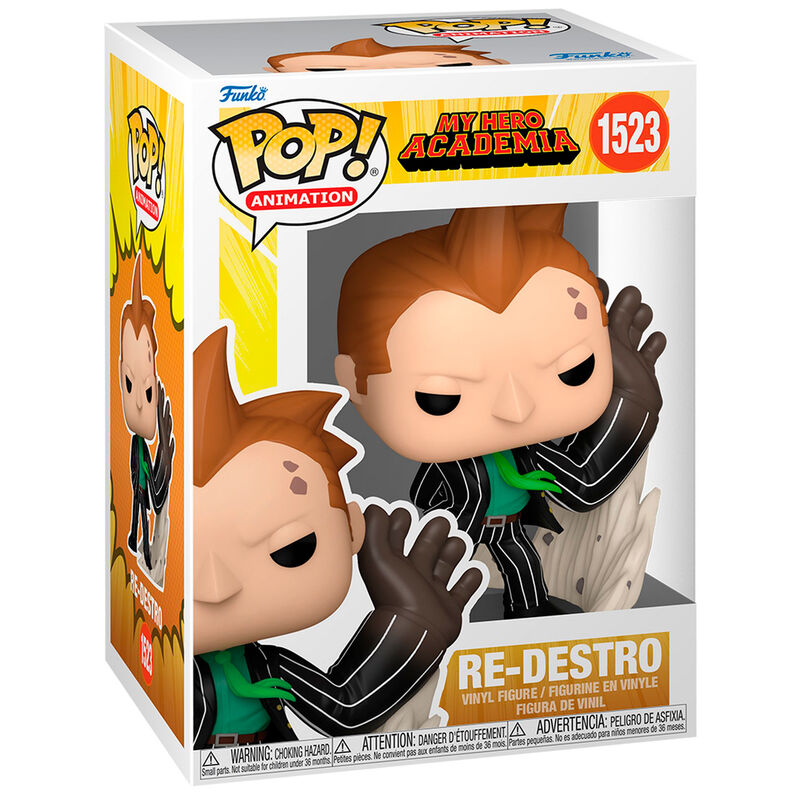 My Hero Academia Figura POP! Animation Vinyl Destro 9 cm Frikytopia