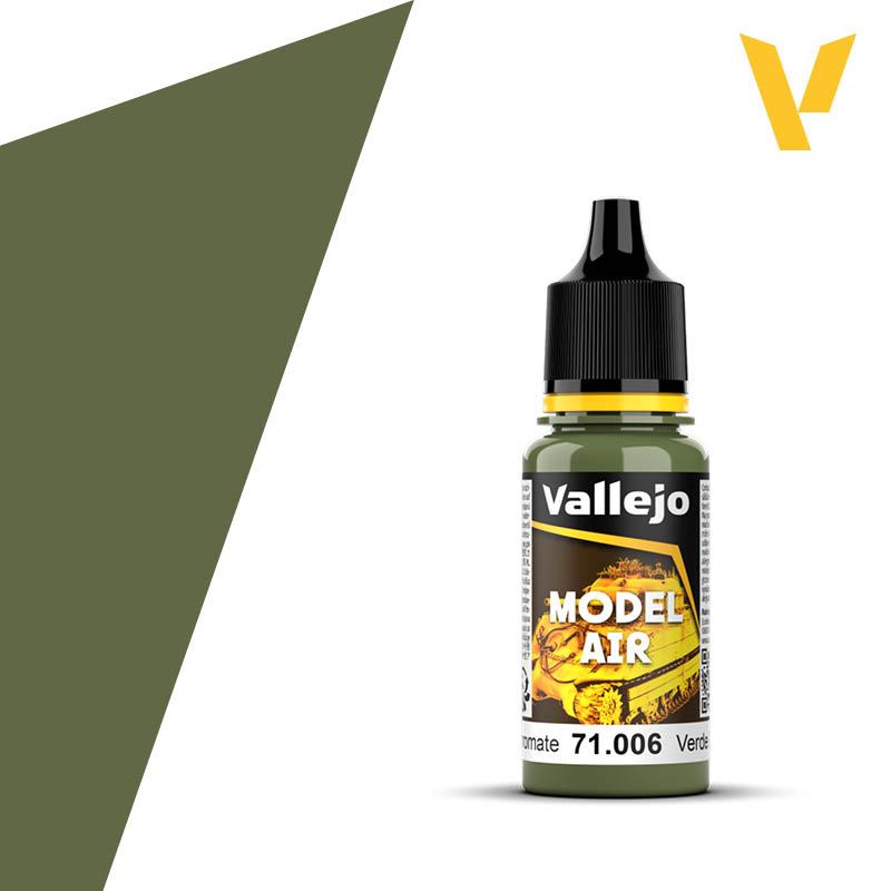 MODEL AIR 71006 Lámpara GREEN CHROMATE