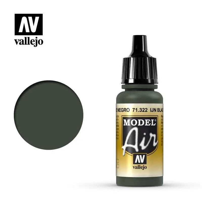 MODEL AIR 71322 IJA BLACK GREEN Frikytopia