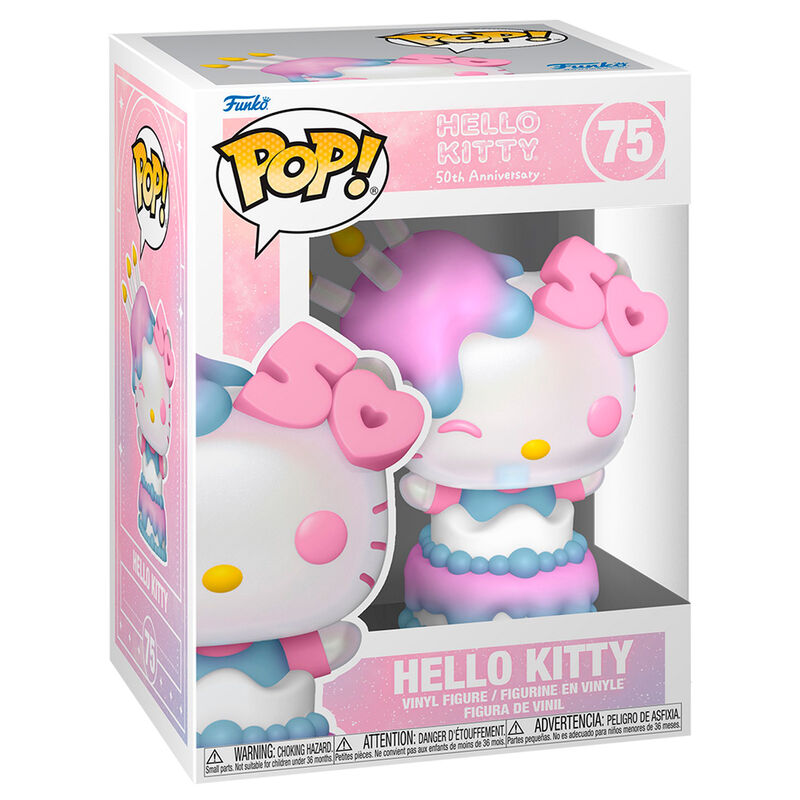 Hello Kitty Figura POP! Sanrio Vinyl HK In Cake 9 cm Frikytopia