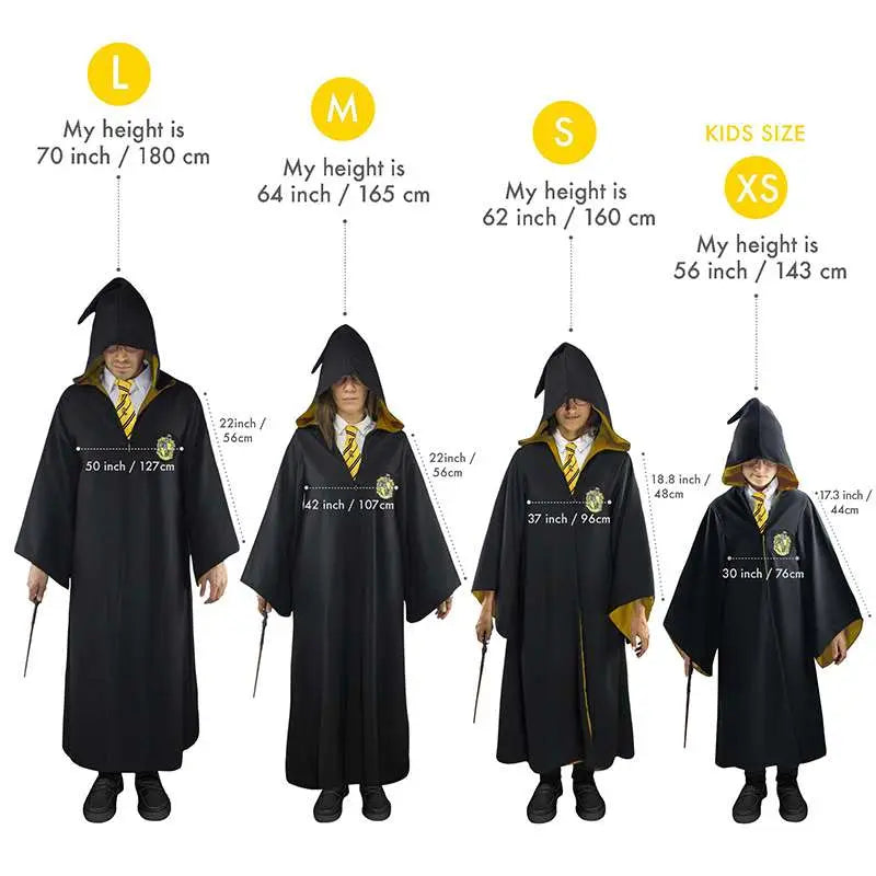 Harry Potter Vestido de Mago Niño Hufflepuff
