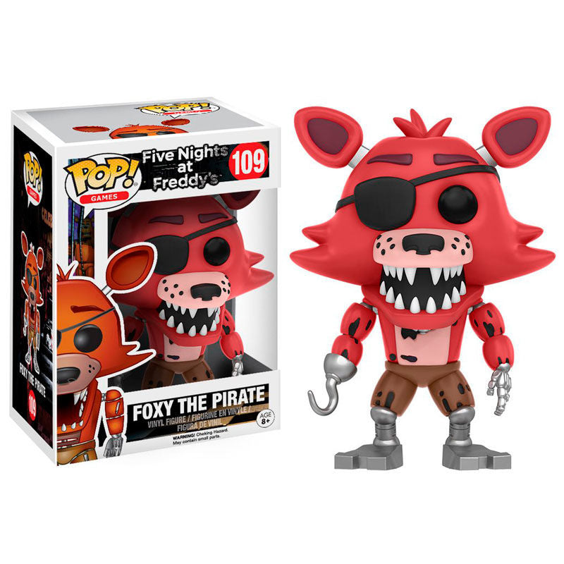 Five Nights at Freddy's POP! Games Vinyl Figura Foxy The Pirate 9 cm Frikytopia