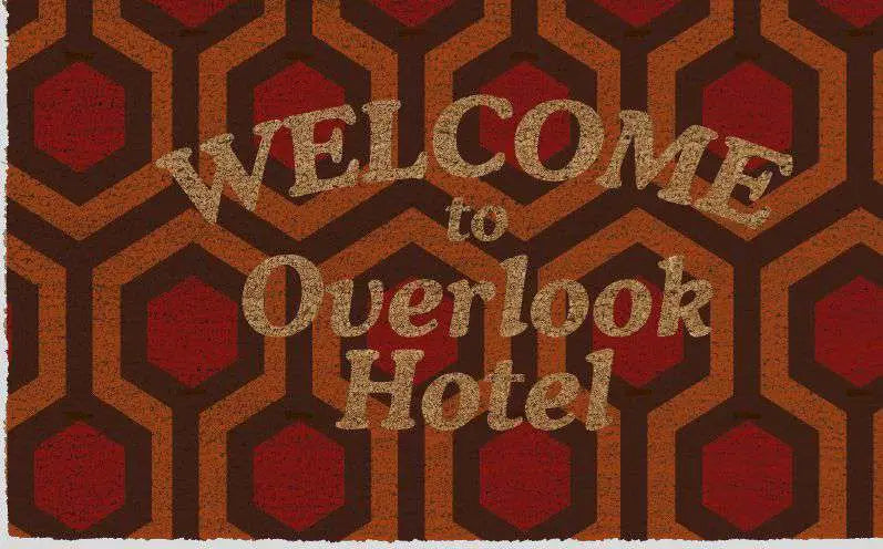 SHINING WELCOME OVERLOOK HOTEL DOORMAT Frikytopia