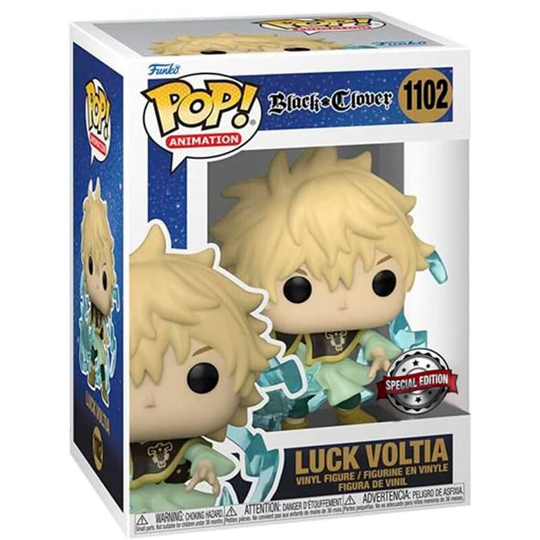 Figura POP Black Clover Luck Voltia Exclusive Frikytopia