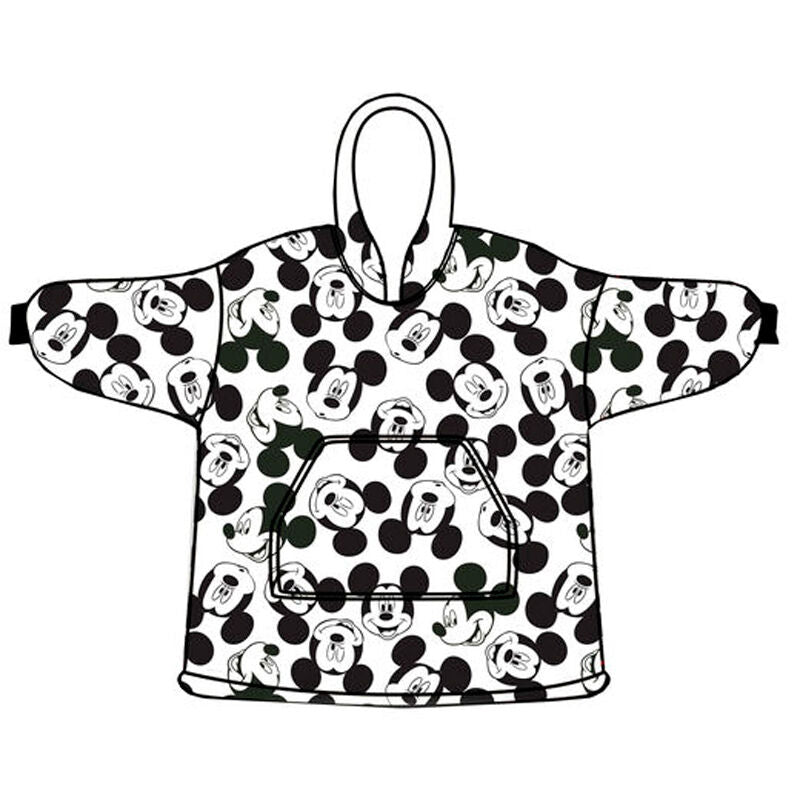 Bata sudadera oversize Mickey Disney coral adulto Frikytopia