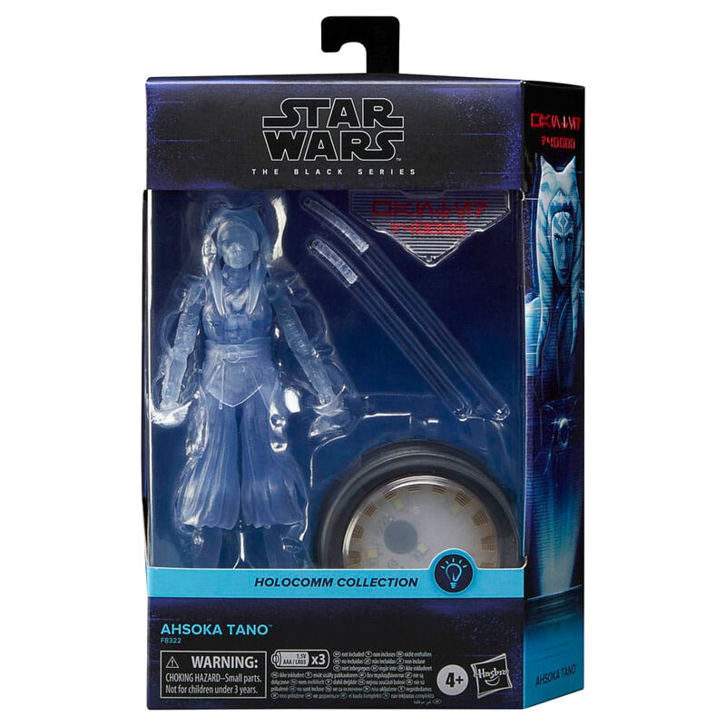 Star Wars Black Series Holocomm Collection Figura Ahsoka Tano 15 cm Frikytopia