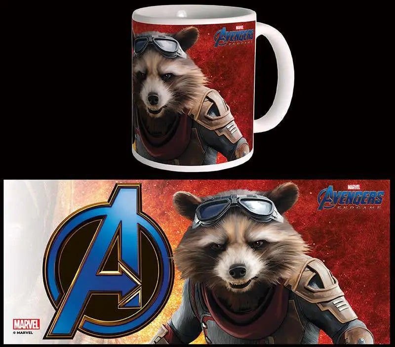 AVENGERS ENDGAME ROCKET Taza Frikytopia