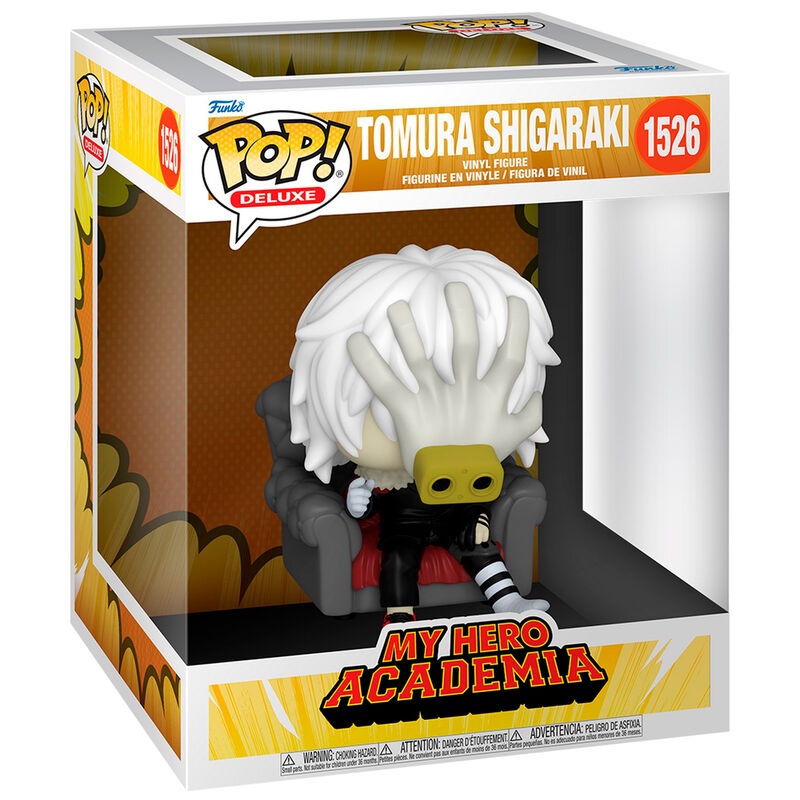 My Hero Academia POP! Deluxe Vinyl Figura Shigaraki In Chair 9 cm Frikytopia