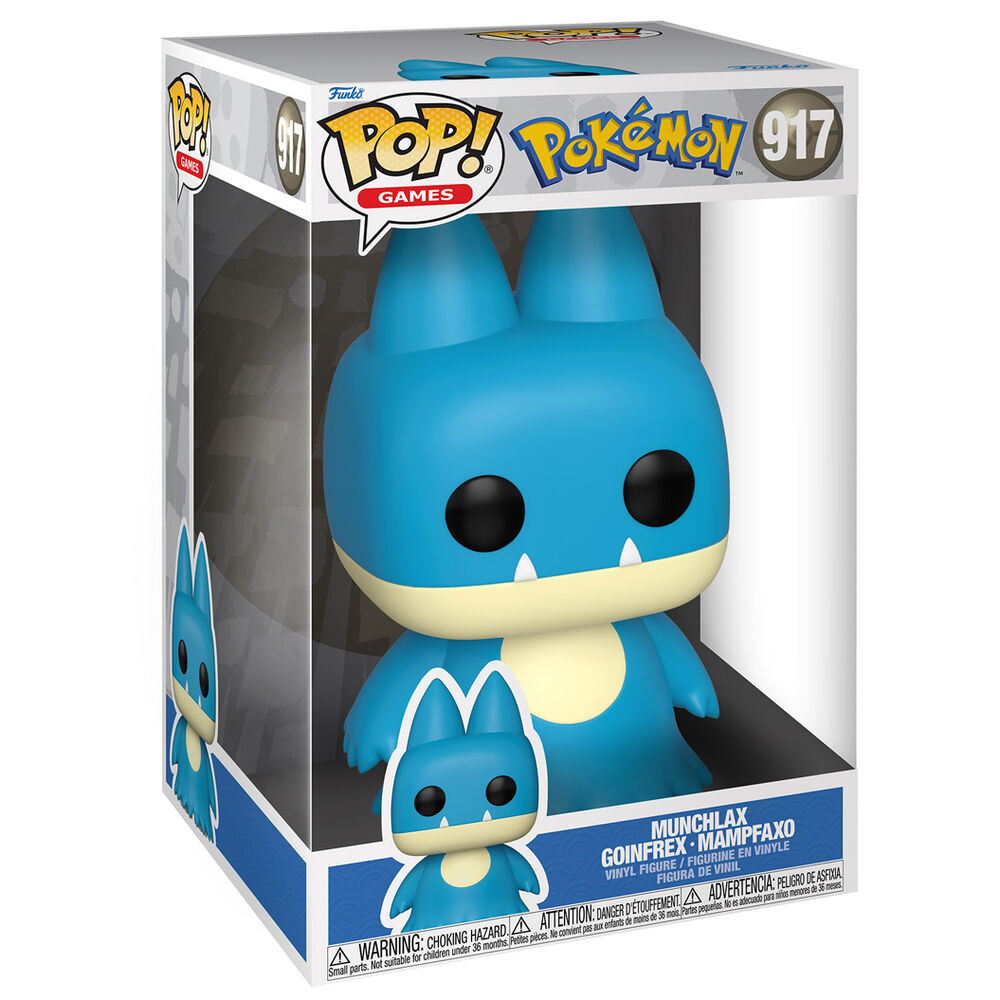 Pokemon Figura Super Sized Jumbo POP! Vinyl Munchlax (EMEA) 25 cm Frikytopia