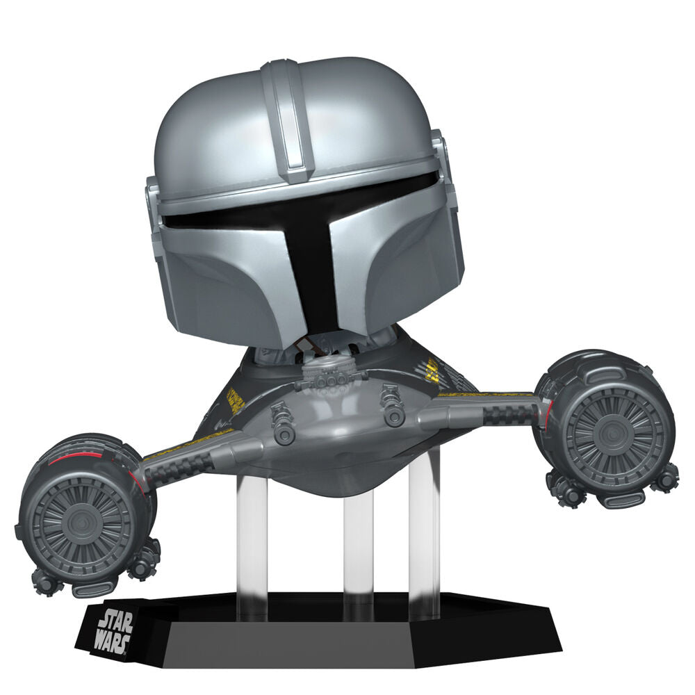 Funko pop rides mandalorian mandaloriano & n - 1 starfighter 76549 Frikytopia