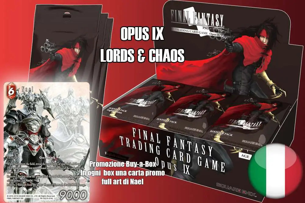 FFTCG OPUS IX BOOSTERS Caja ITALIAN (36)