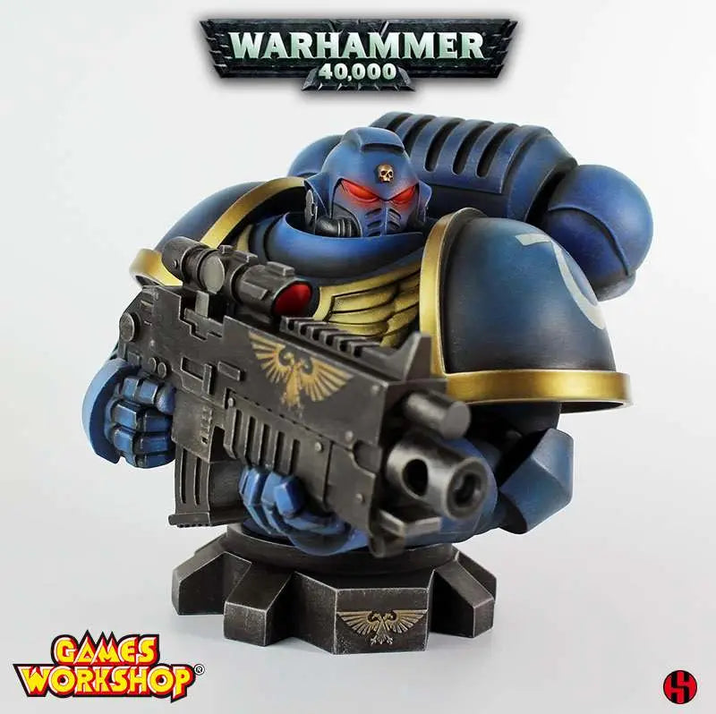 WARHAMMER 40K ULTRA MARINE PRIMARIS Busto Frikytopia