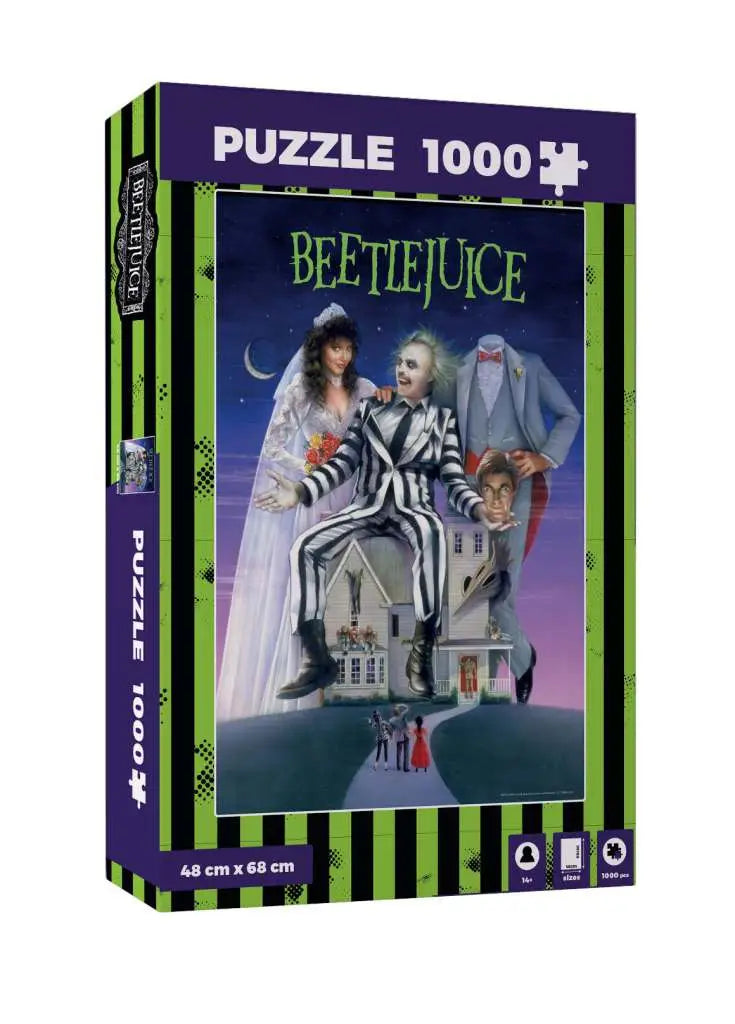 BEETLEJUICE MOVIE Póster 1000 PCS Puzle Frikytopia