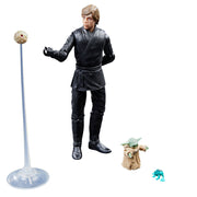 Figura hasbro star wars the black series luke skywalker & grogu