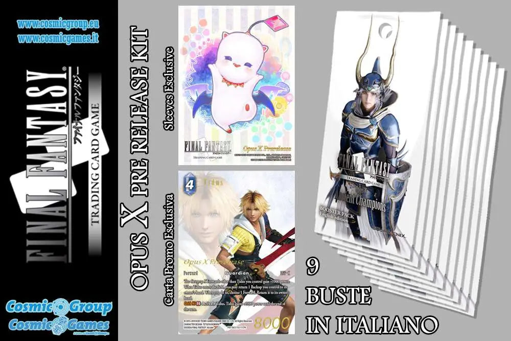 FFTCG OPUS X PRE RELEASE KIT Frikytopia