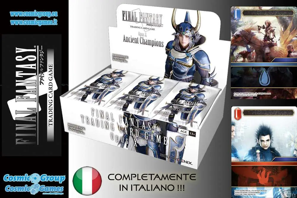 FFTCG OPUS X BOOSTERS Caja ITALIAN (36) Frikytopia
