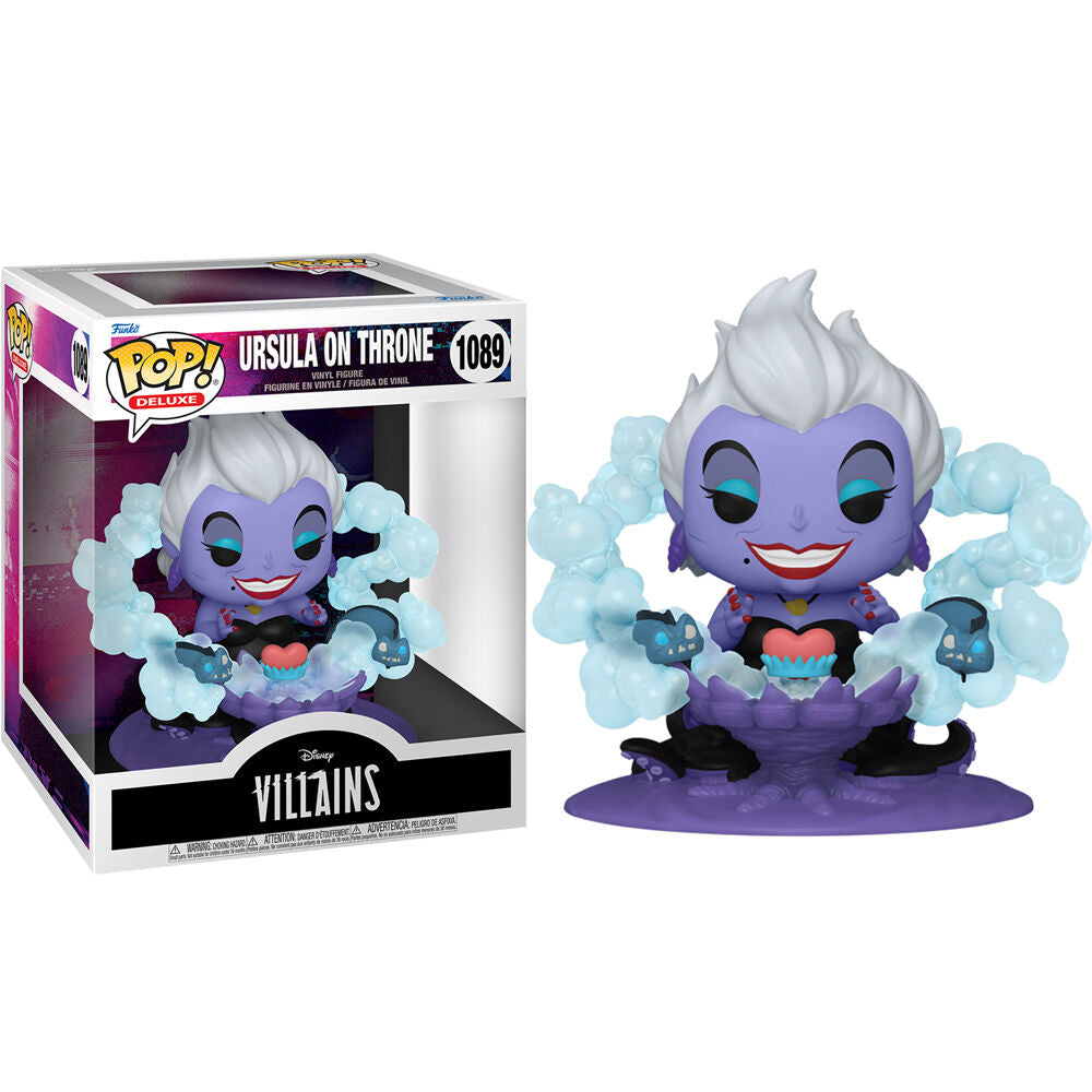 Funko Pop! Disney Villains Deluxe — Úrsula en su Trono Frikytopia