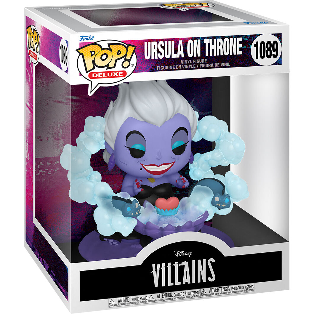 Funko Pop! Disney Villains Deluxe — Úrsula en su Trono