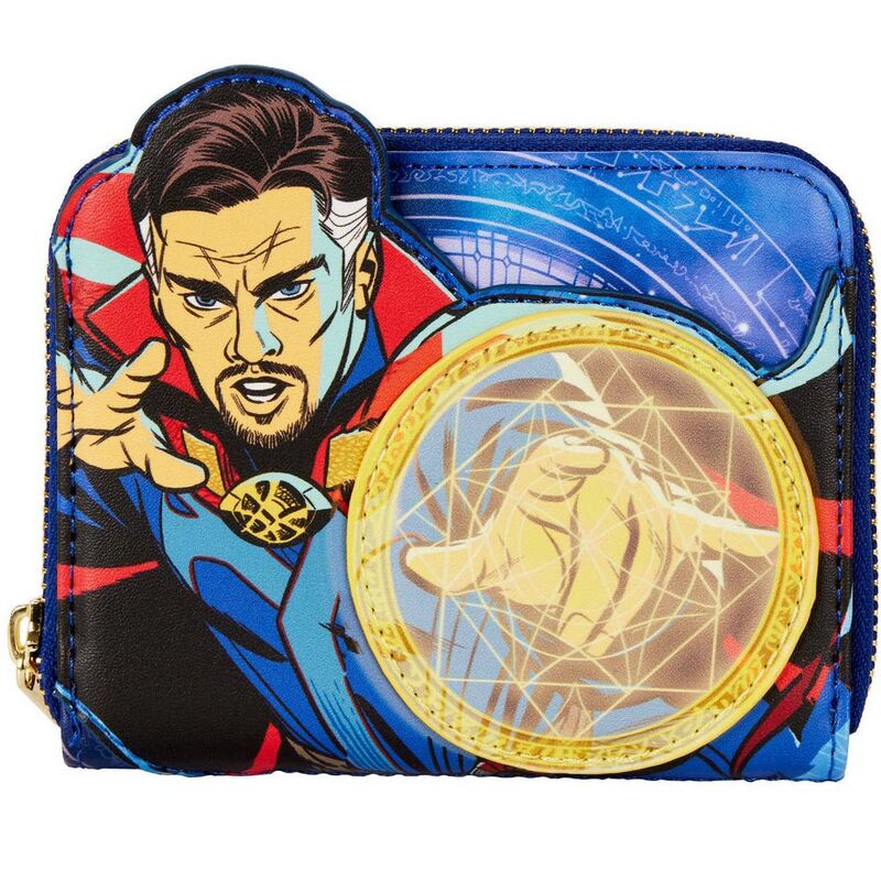 Cartera loungefly funko marvel doctor strange multiverso wallet Frikytopia