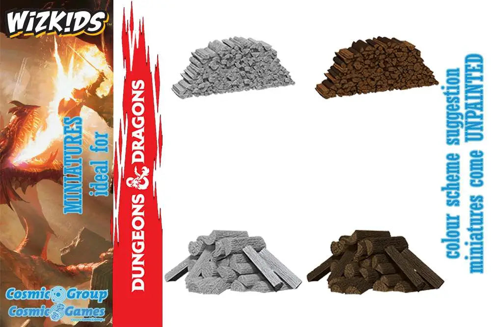 WIZKIDS UM PILES OF WOOD