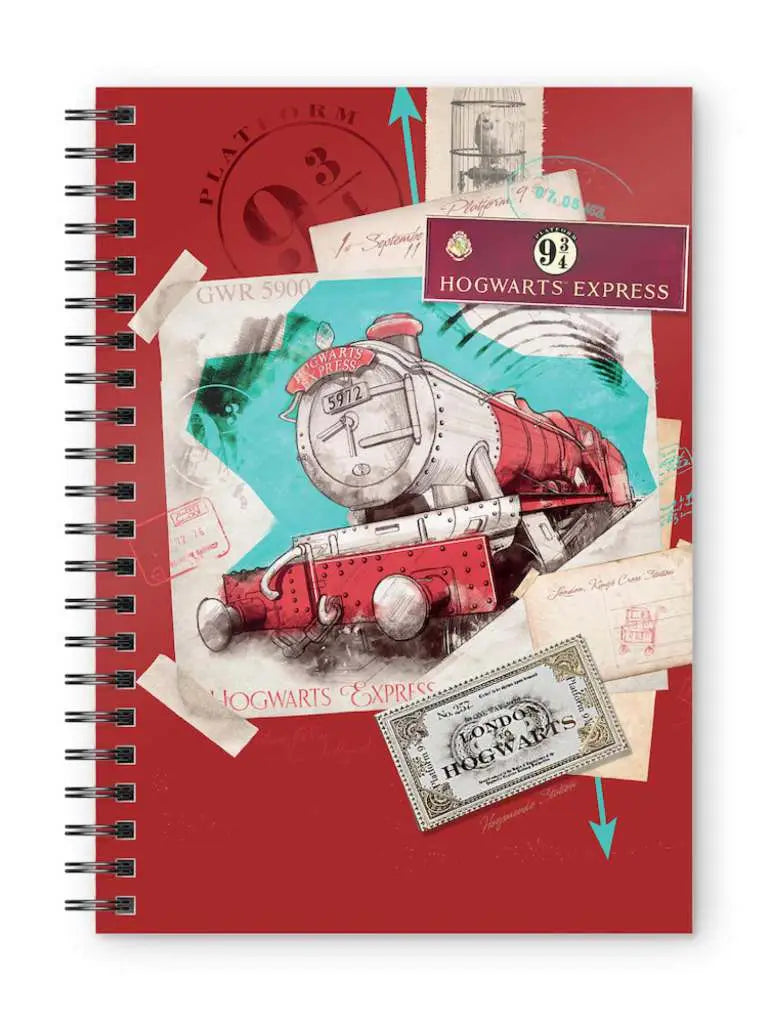 HP HOGWARTS EXPRESS SPIRAL Libreta
