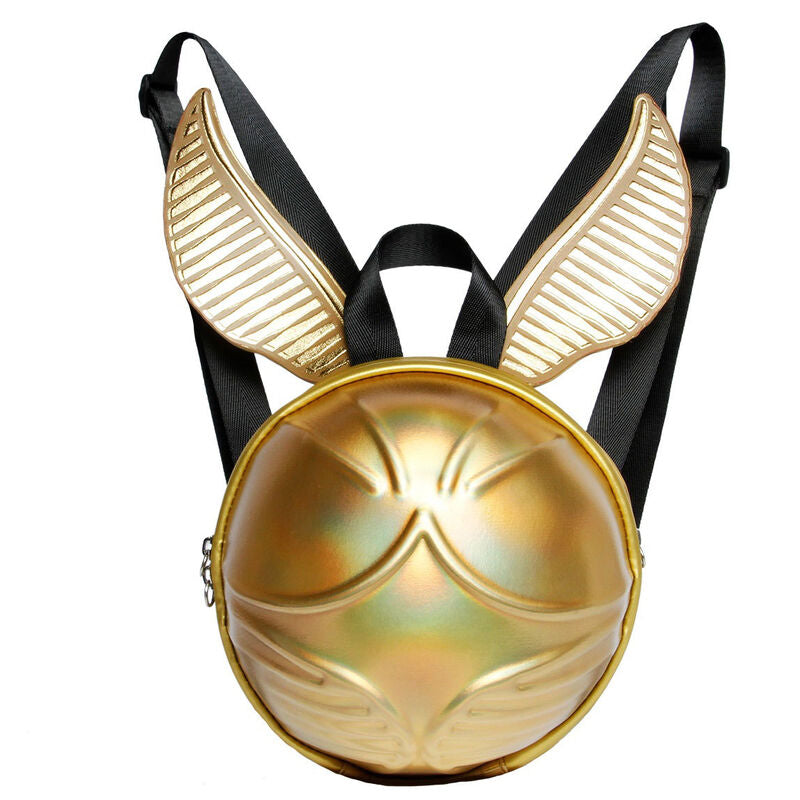 Mochila sphere karactermania harry potter snitch dorada