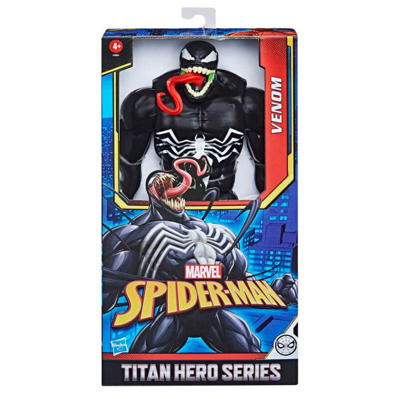 Figura hasbro marvel titan hero series spider man venom Frikytopia