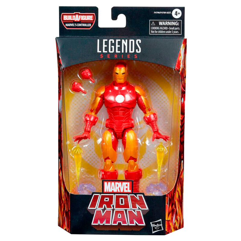 Figura hasbro marvel legends iron man Frikytopia
