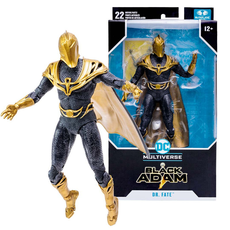 Figura mcfarlane toys dc black adam doctor fate Frikytopia
