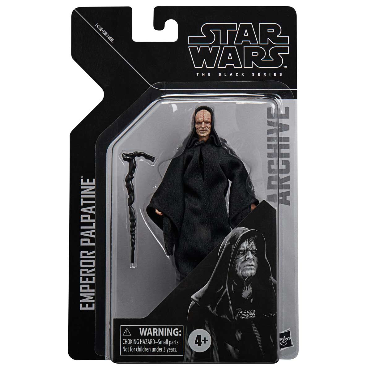 Figura hasbro star wars black series emprerador palpatine 15 cm