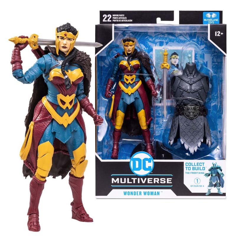 Figura mcfarlane toys dc multiverse build a wonder woman endless win Frikytopia