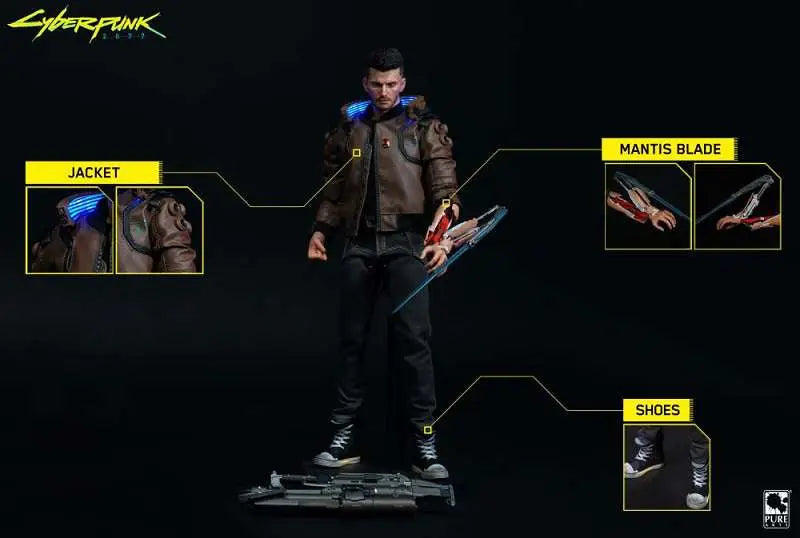 CYBERPUNK 2077 V MALE 1/6 Figura